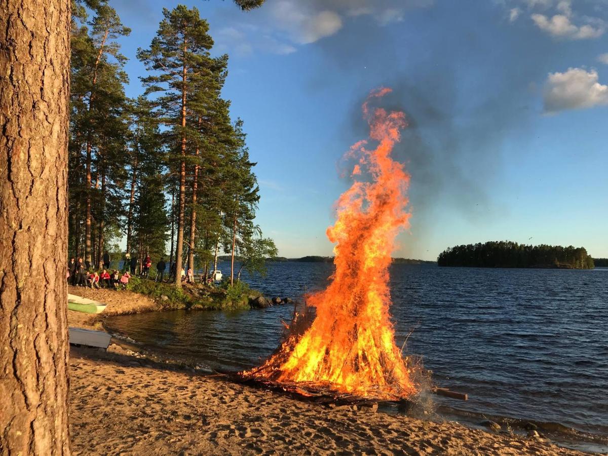 Vila Koskenselkae Camping Puumala Exteriér fotografie